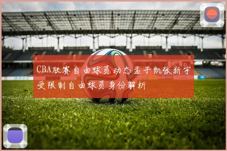 CBA联赛自由球员动态孟子凯张新宇受限制自由球员身份解析